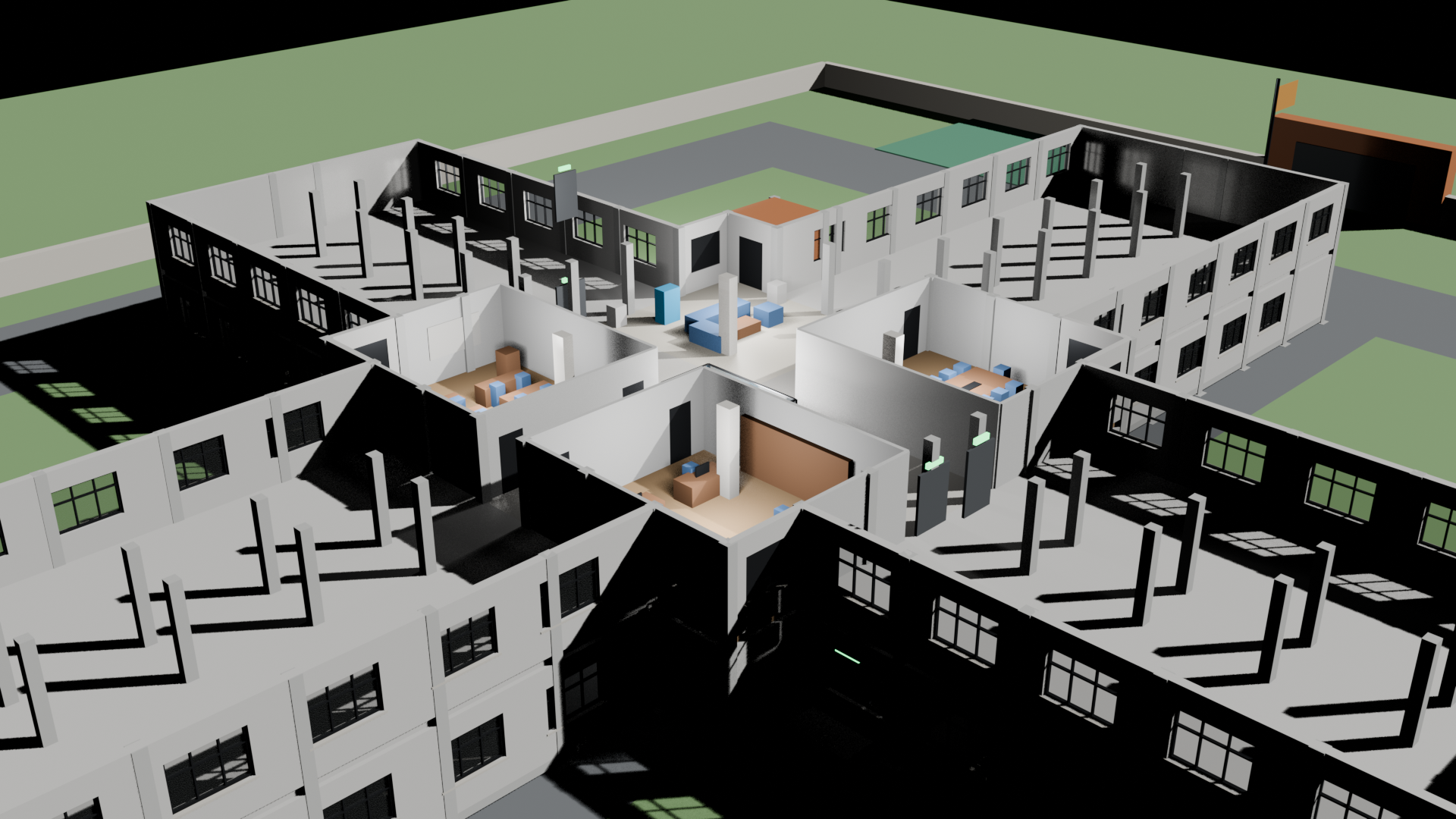 First Floor Cutaway & Labs